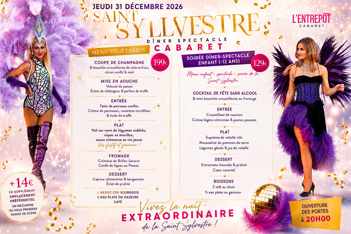 L'entrepot soir�e st-sylvestre 2026